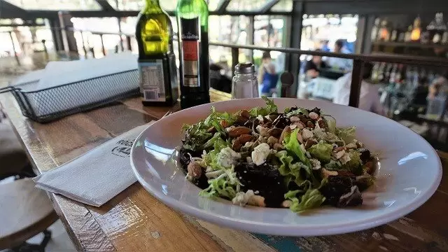 Blue Salad at Rock & Ribs