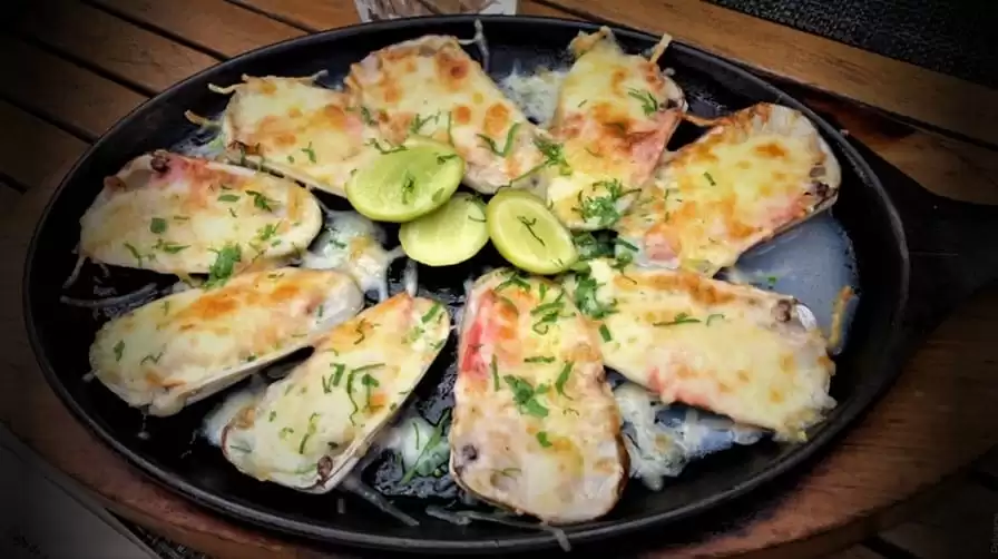 Clams au Gratin at Mestizo