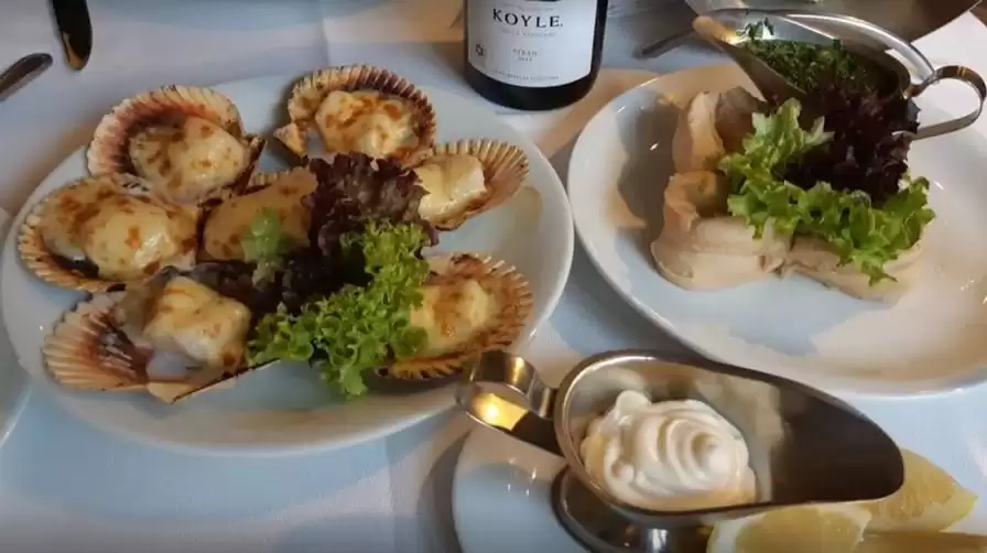 Ostiones alla Parmesana at Le Due Torri