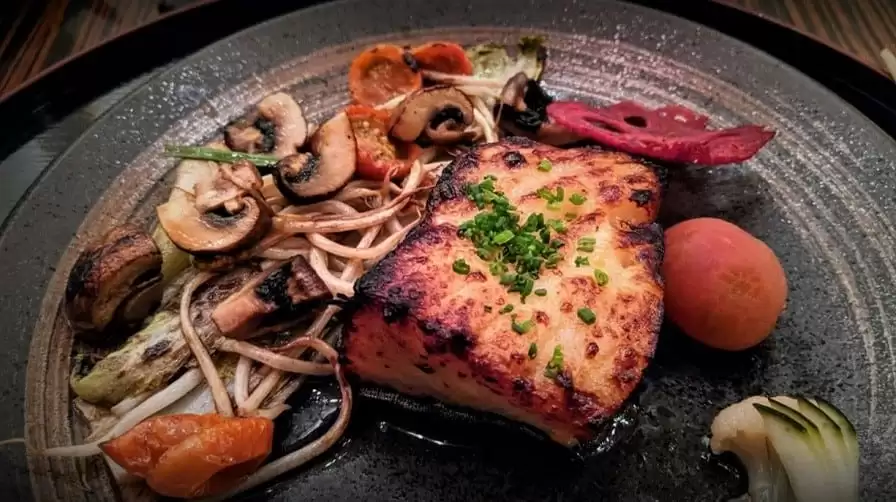 Seared Fish at Matsuri