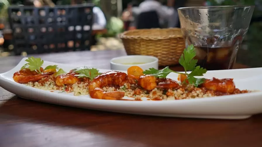 Shrimp Aji Panka at Casaluz