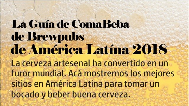 Guía de brewpubs