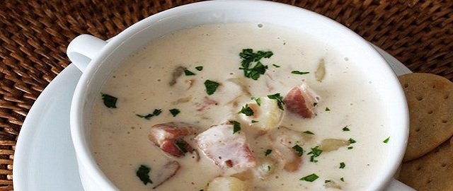 Boston Clam Chowder in Mexico City