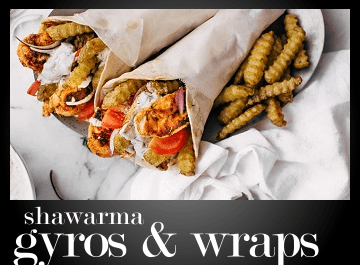 Los mejores restaurantes que sirven shawarmas, wraps y gyros en Buenos Aires