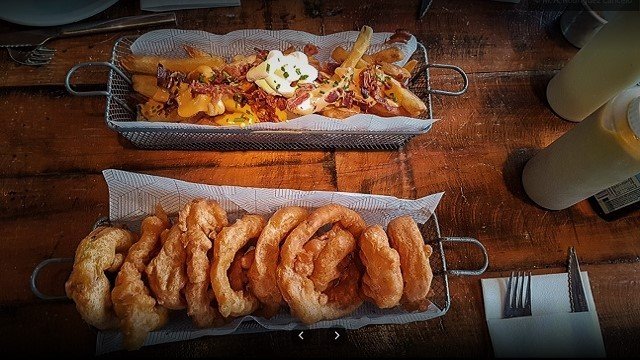 Rock-Ribs-Food-Cheese-Fries-and-Onion-Rings
