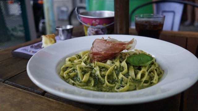 Cucina-Paradiso Tagliatelle with Pesto (2)