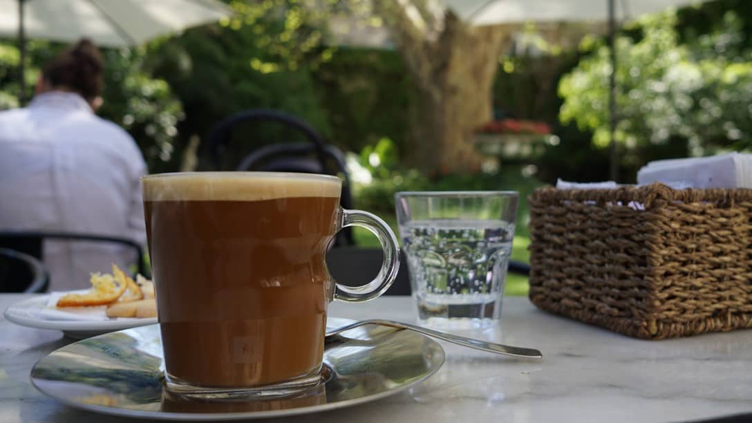 Croque Madame Coffee at Libertad