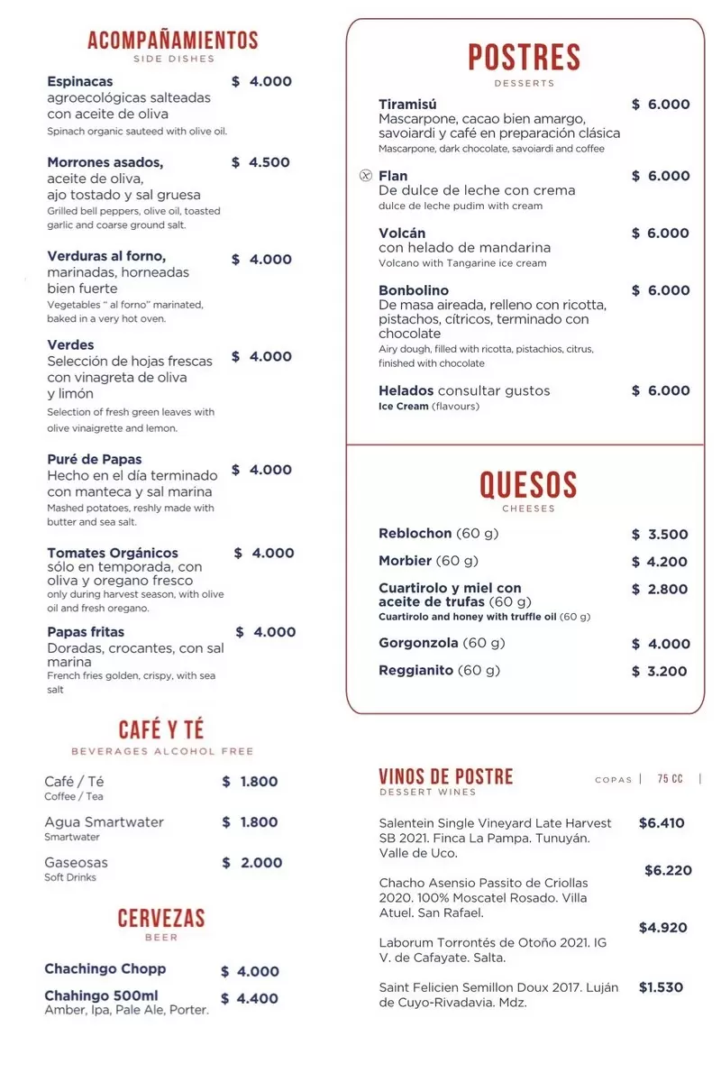 Aldo’s Restoran – Menu with Prices p2