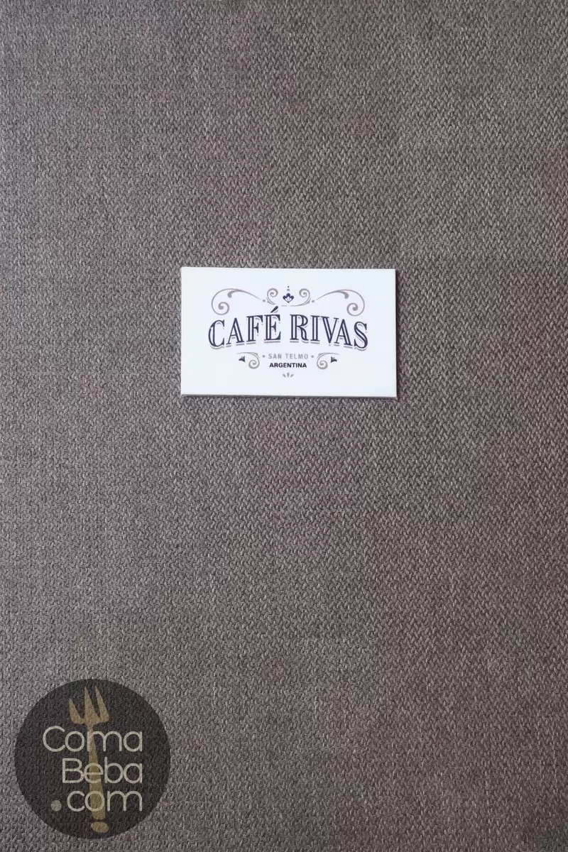 Café Rivas Carta con Precios