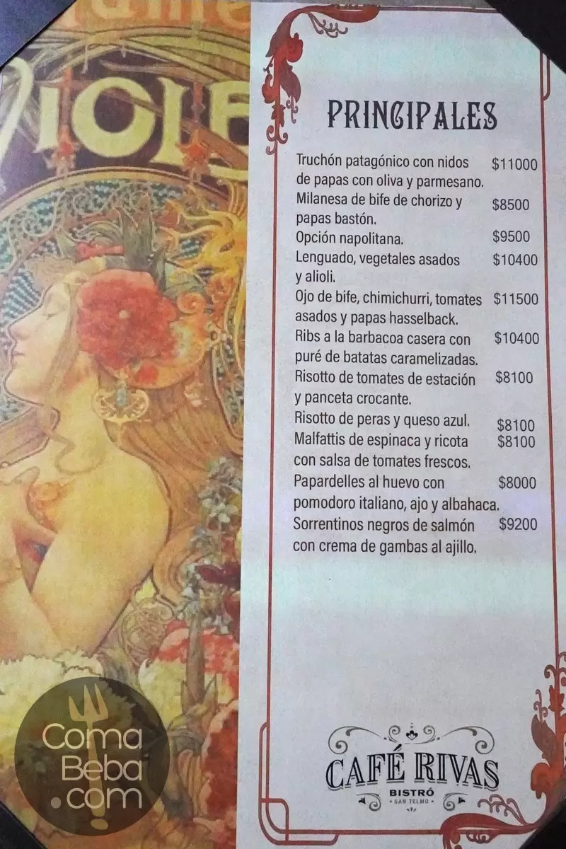 Café Rivas Carta con Precios p5