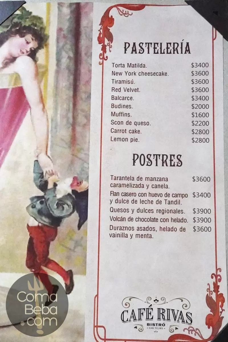 Café Rivas Carta con Precios p8