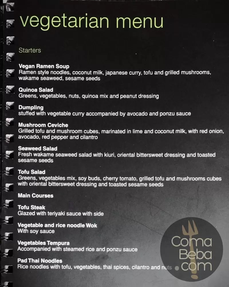 Dashi – Menu with Prices