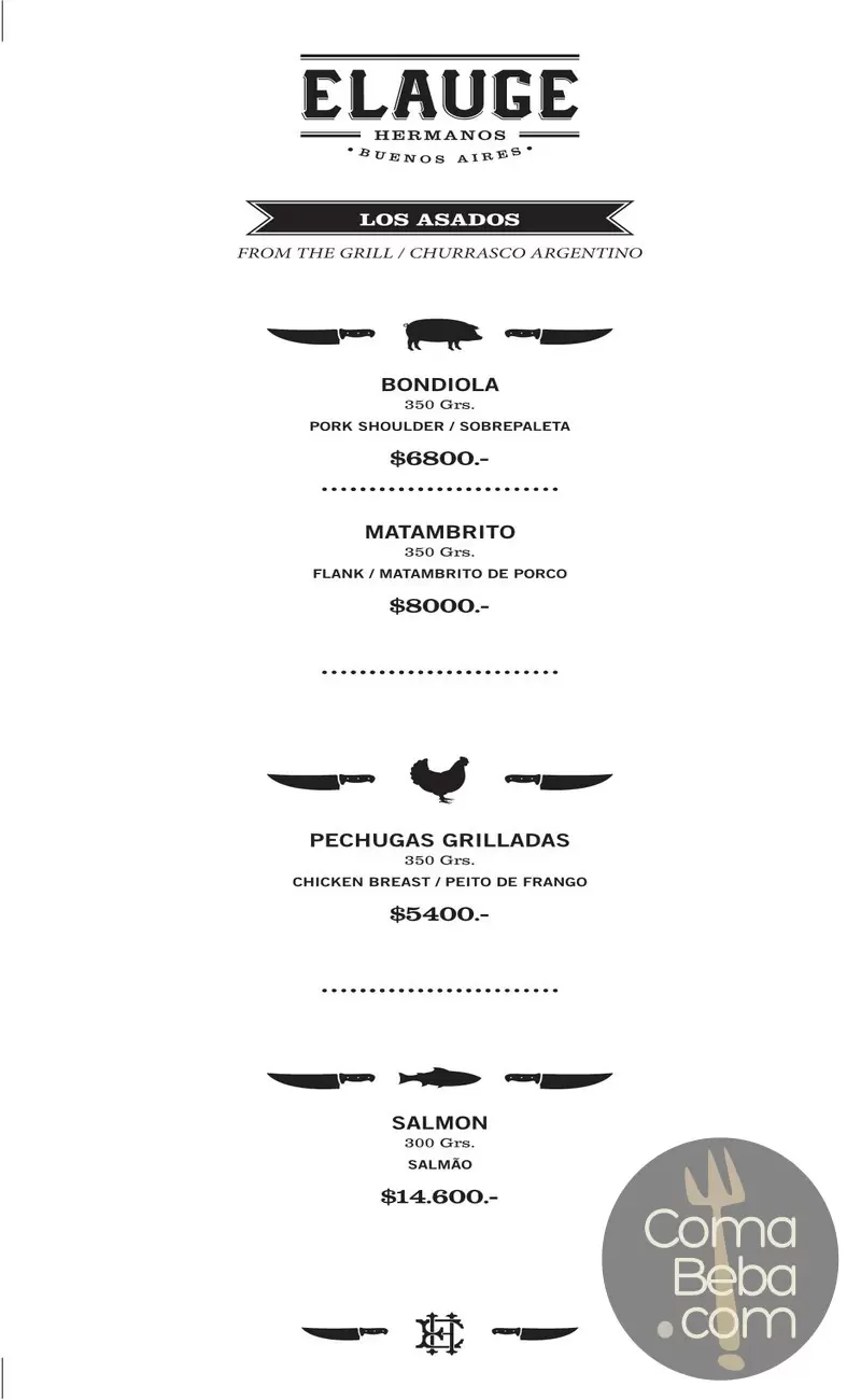 Elauge Hermanos Menu p5