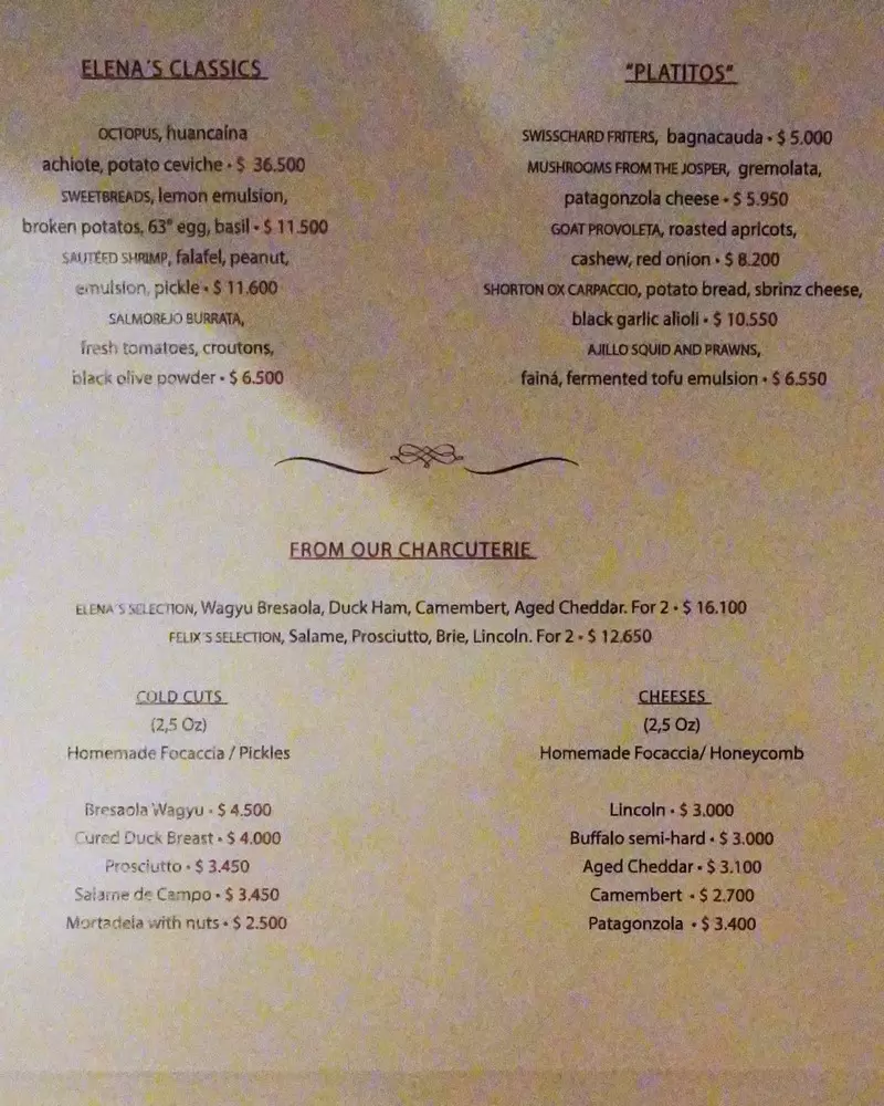 Elena- Menu with Prices – Buenos Aires p3