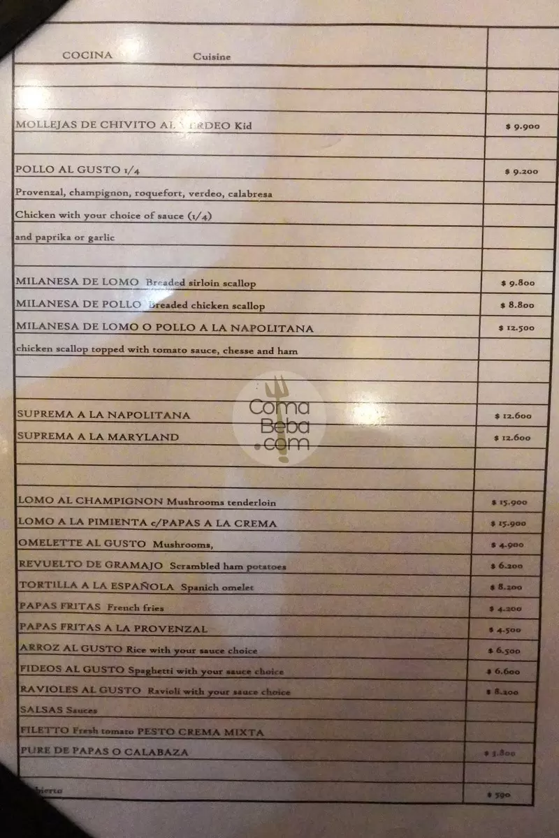 La Brigada Buenos Aires Menu p4