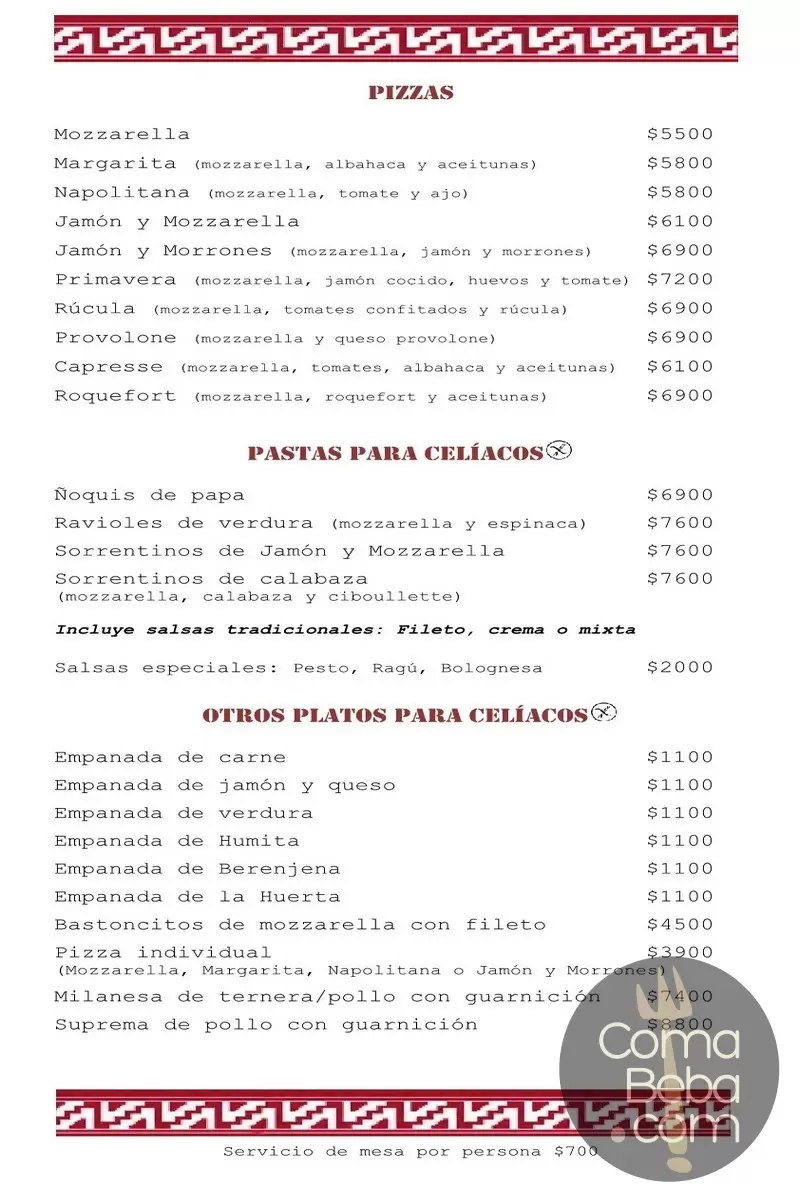 La Querencia Menu with Prices p6