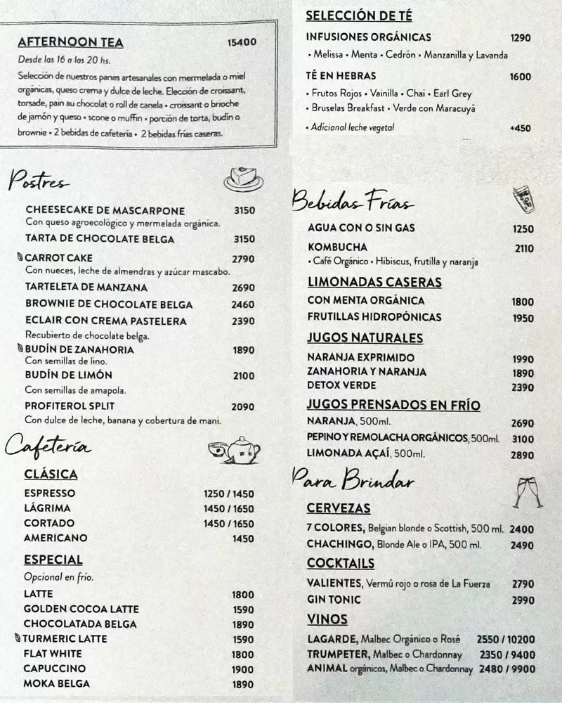 Le Pain Quotidien – Carta con precios p4