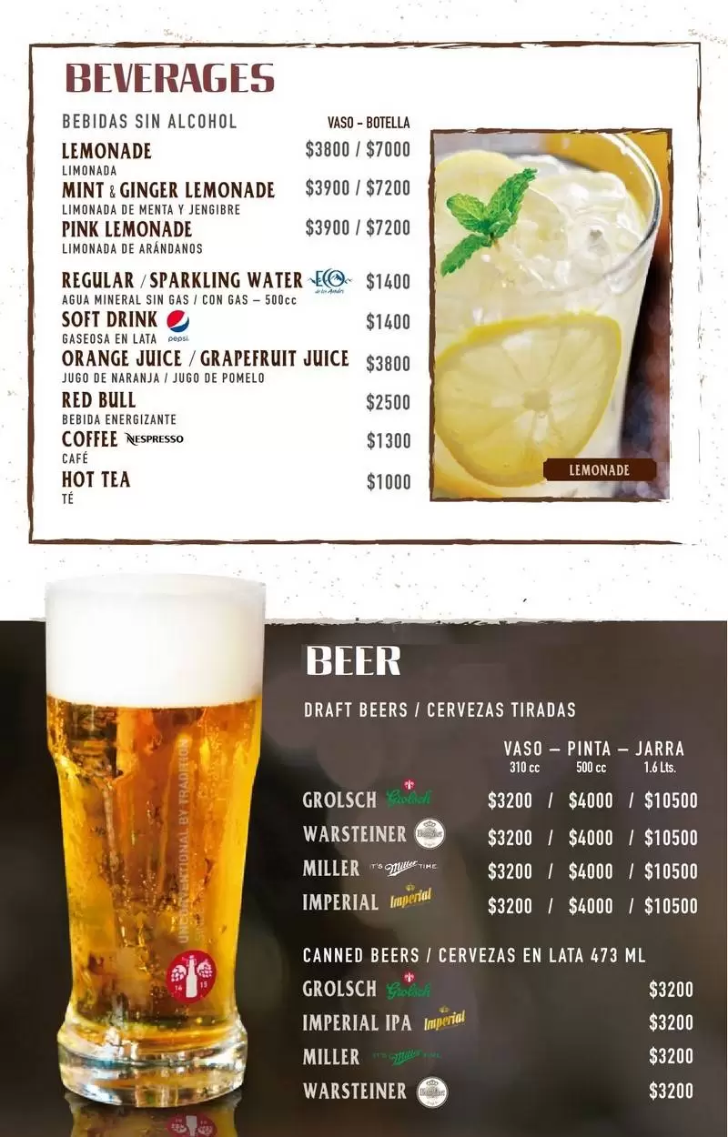 Rock & Ribs Carta con Precios p4