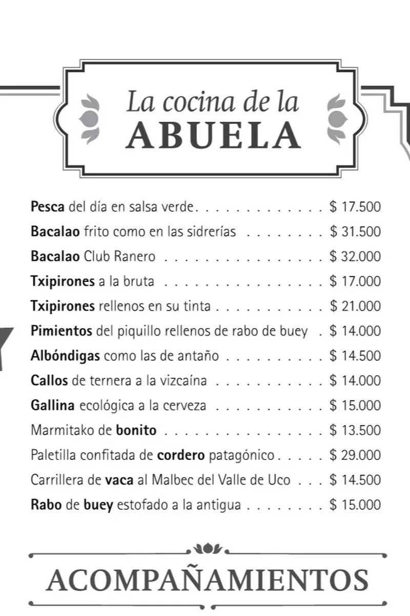 Sagardi Buenos Aires Menu p4