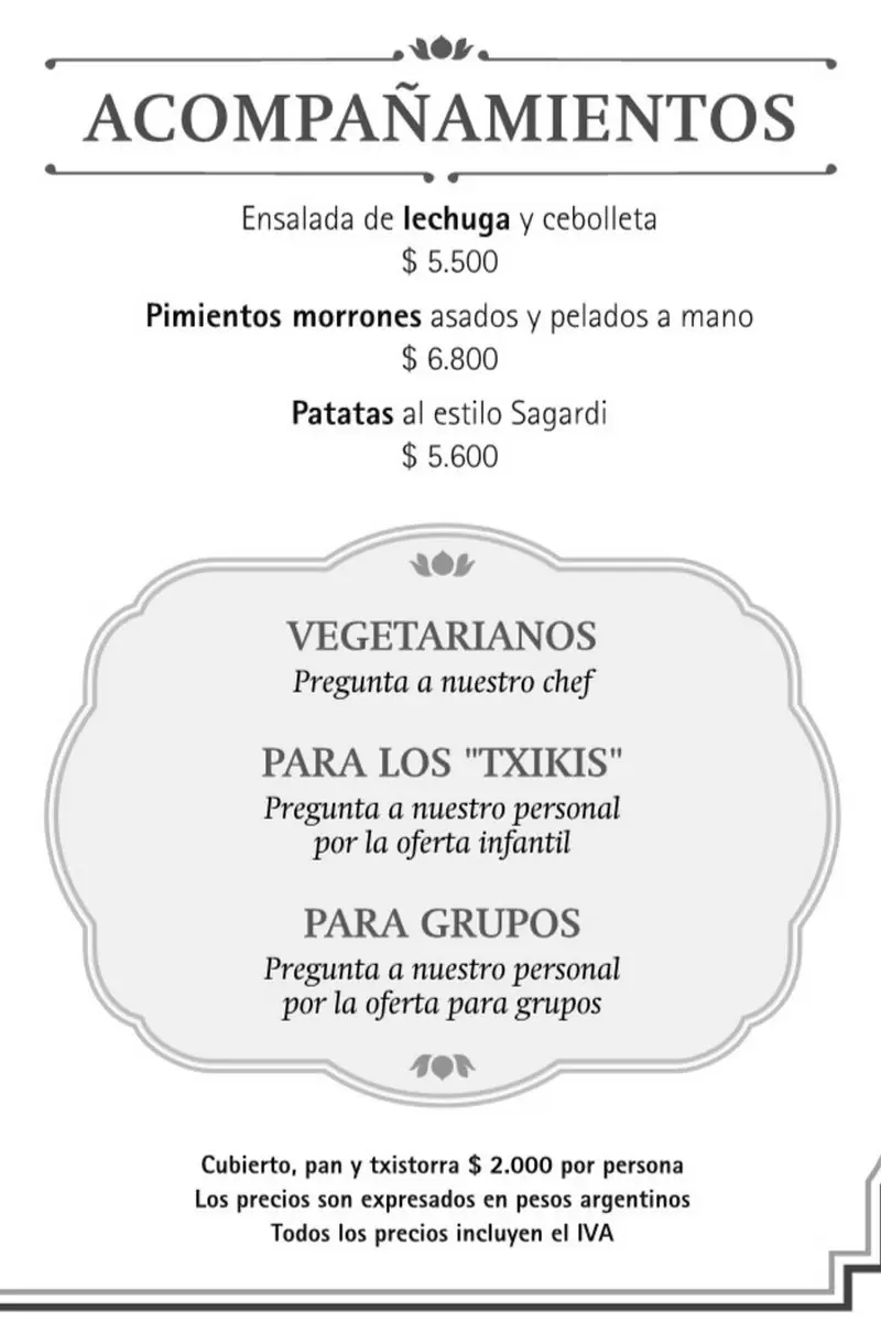 Sagardi Buenos Aires – Carta con precios p5