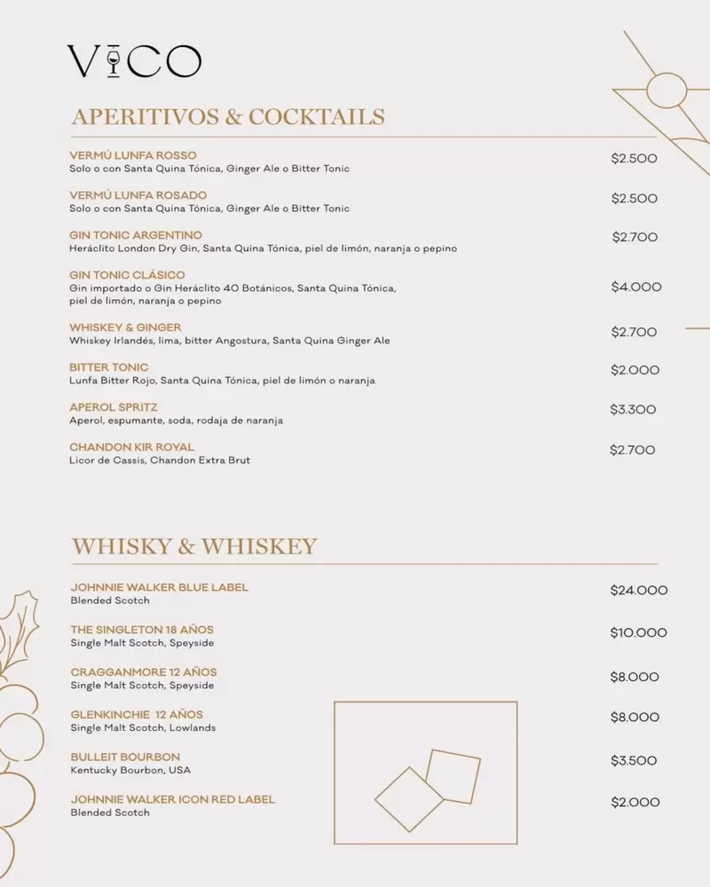 Vico Wine Bar Menu p4