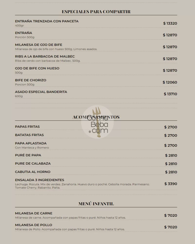 Duque Fuegos Menu with Prices p3