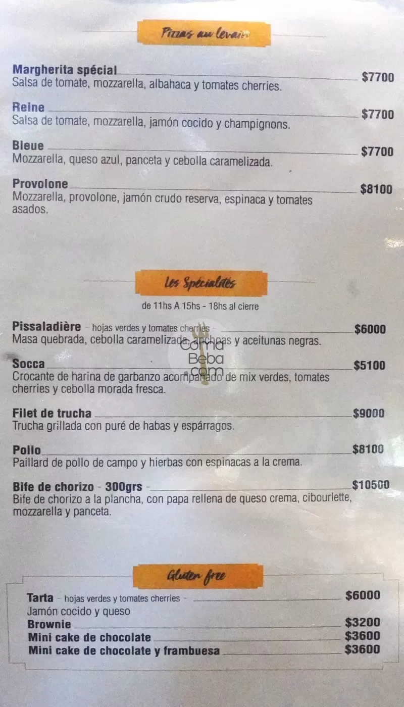 Gontran Cherrier Buenos Aires Menu p6