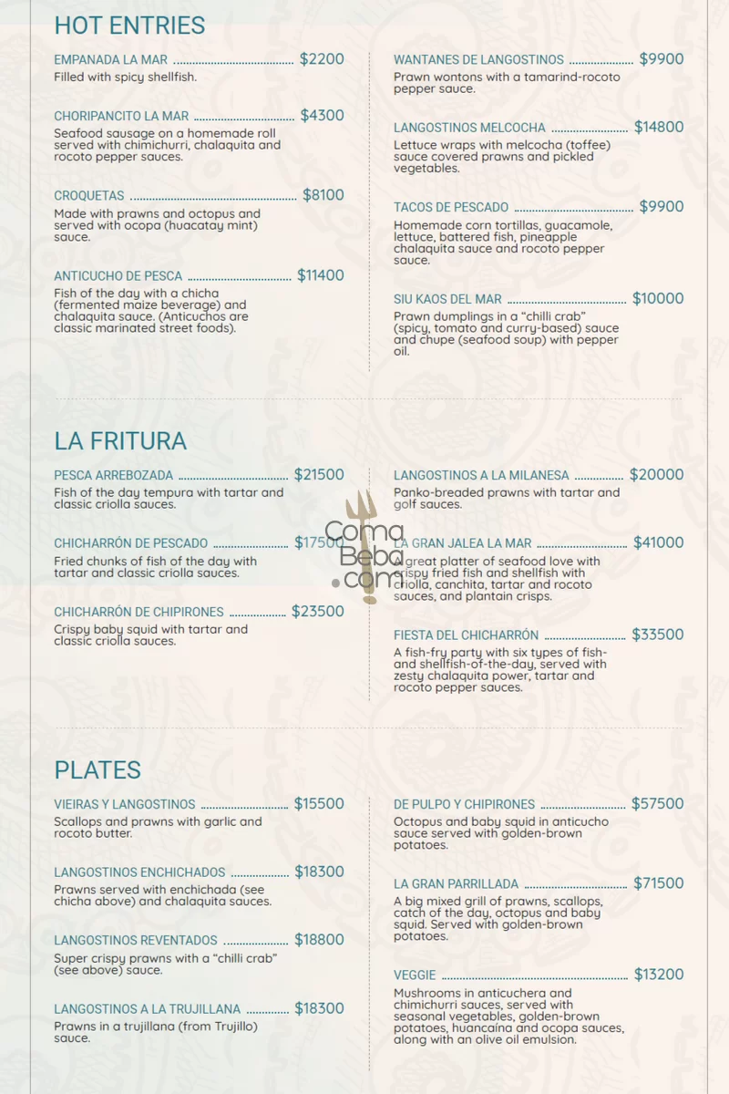 La Mar Buenos Aires Menu p3