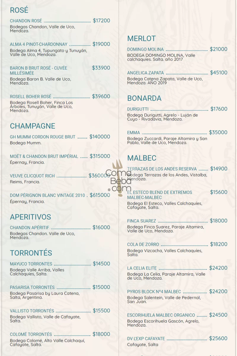 La Mar Buenos Aires Menu p9