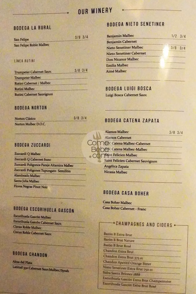 London City Café Buenos Aires Menu p12