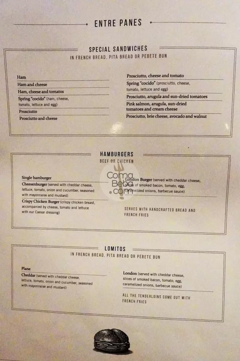 London City Café Buenos Aires Menu p3