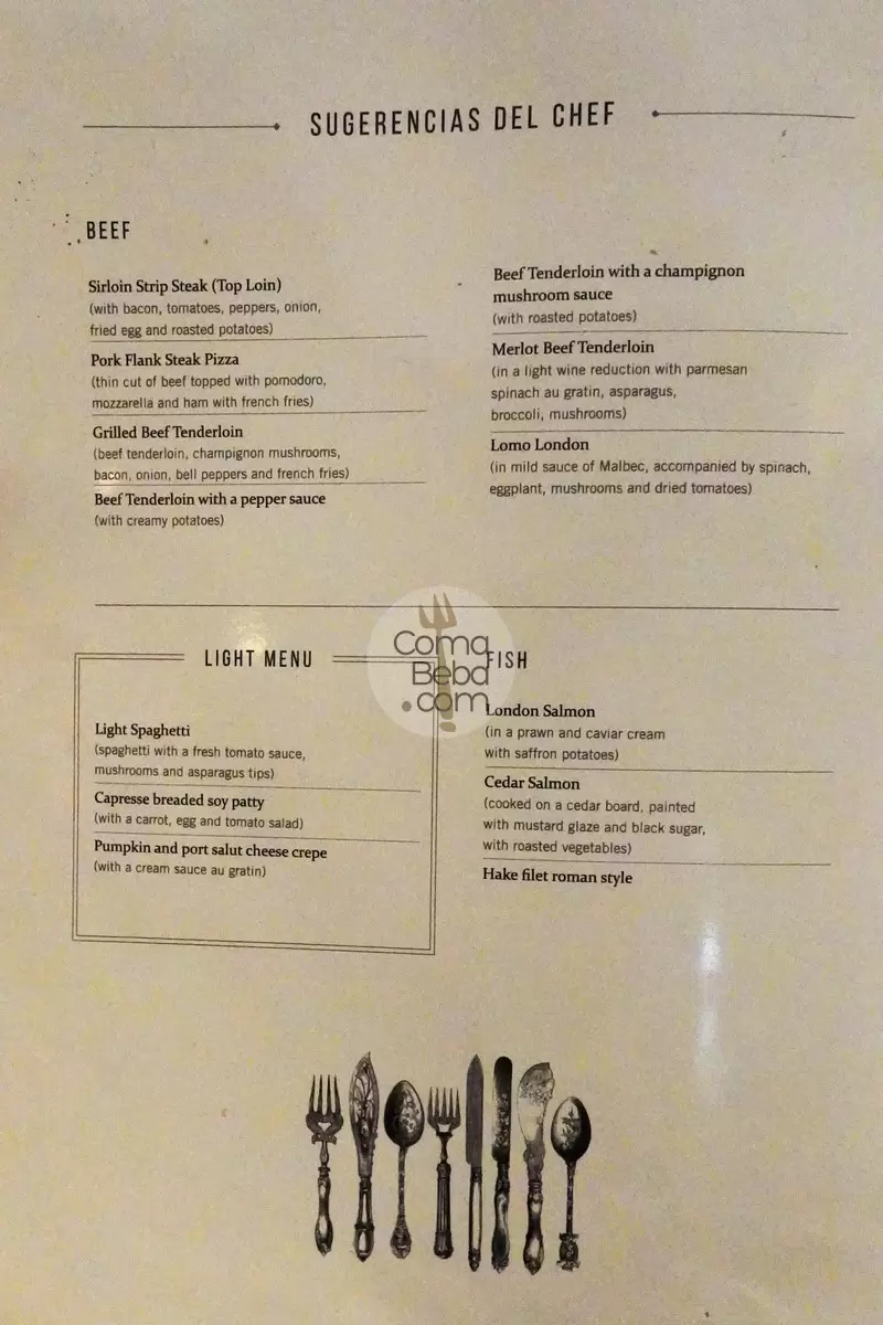 London City Café Buenos Aires Menu p6