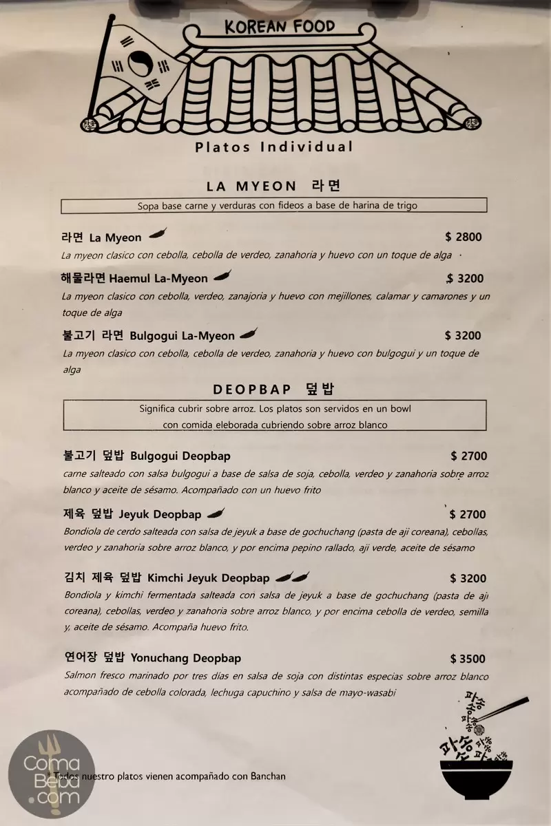 Fa Song Song Buenos Aires Menu p3