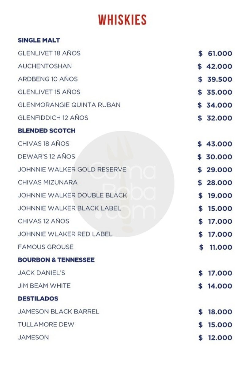 Aldo’s Restoran Carta con Precios p7