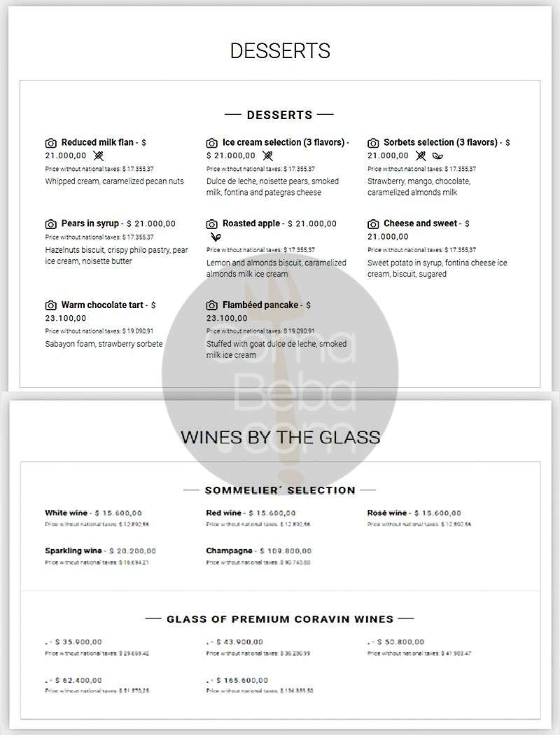Alvear Grill Menu p3