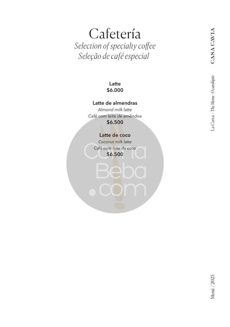 Casa Cavia – Carta con precios p11