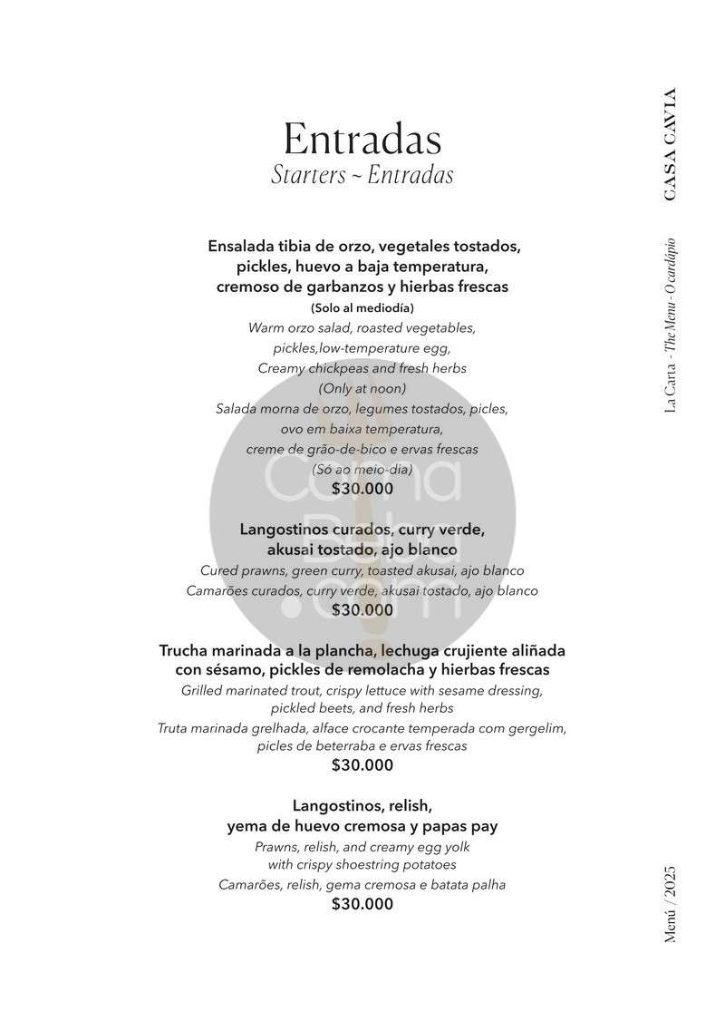 Casa Cavia – Carta con precios p2