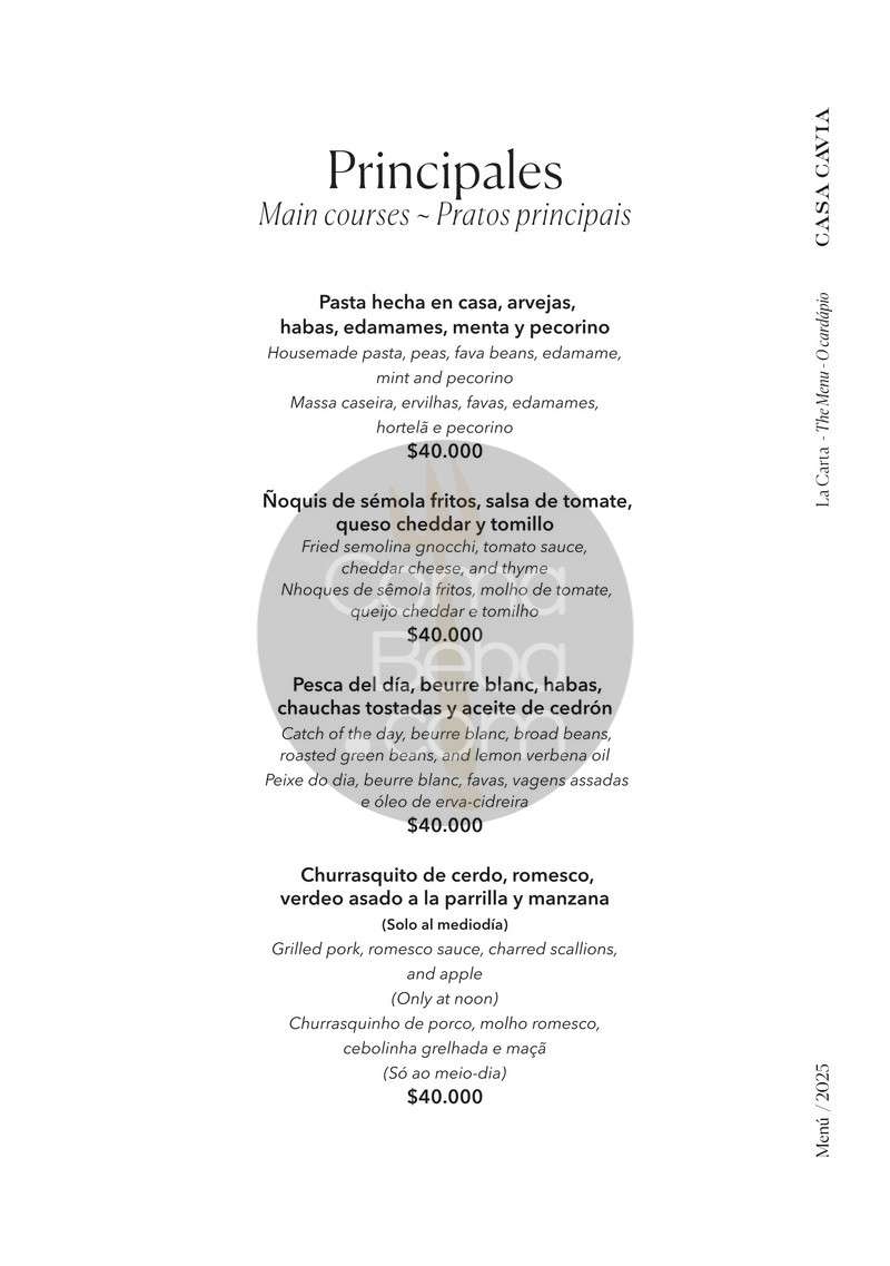 Casa Cavia – Carta con precios p4