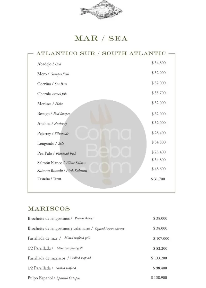 Fervor Menu with Prices p3