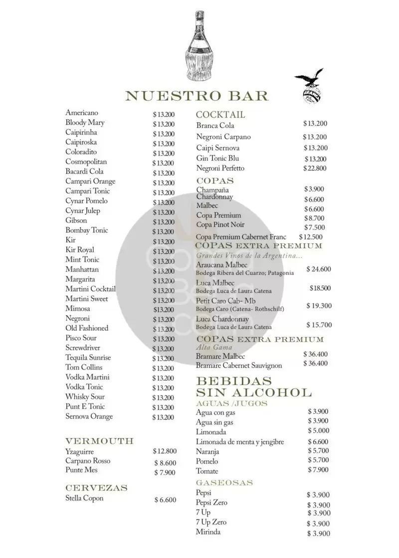 Fervor Menu with Prices p6