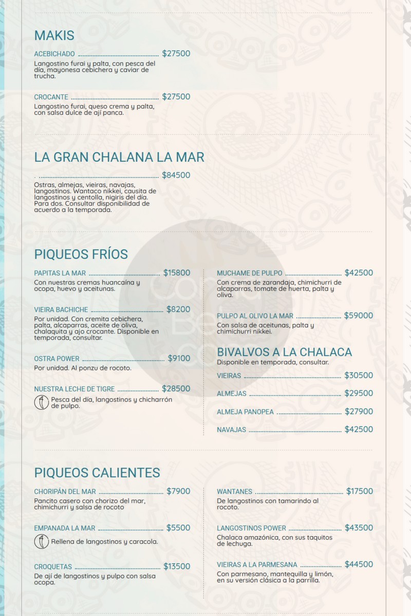La Mar Buenos Aires Carta p2