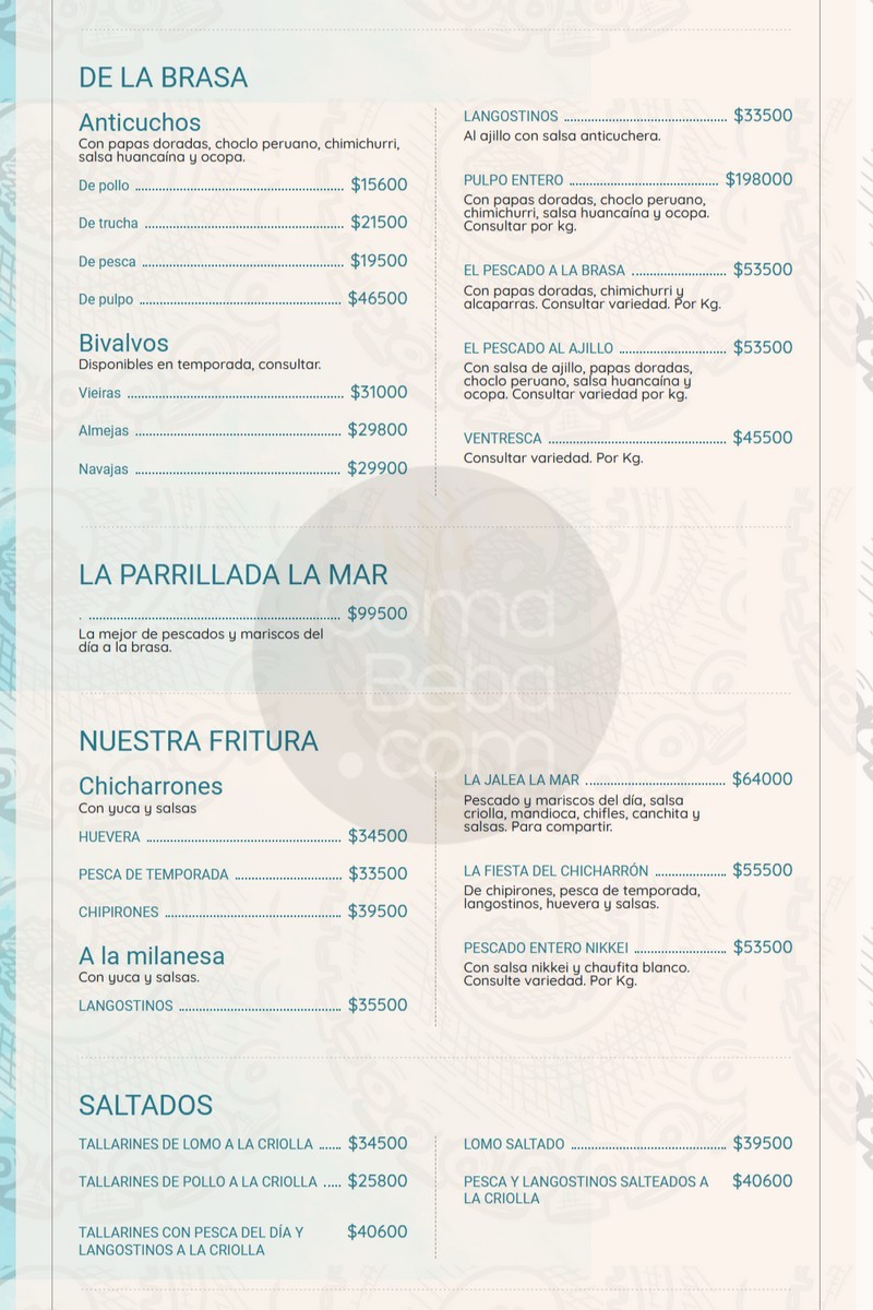 La Mar Buenos Aires Carta p3