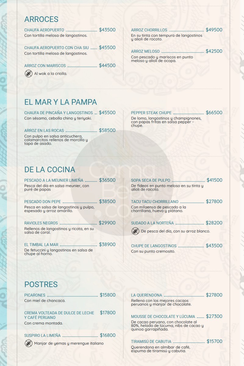 La Mar Buenos Aires Carta p4