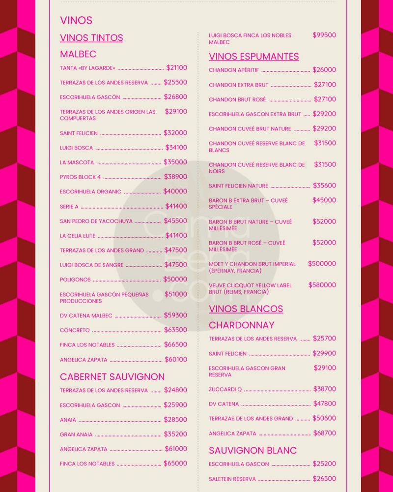 Tanta Buenos Aires Carta con Precios p4
