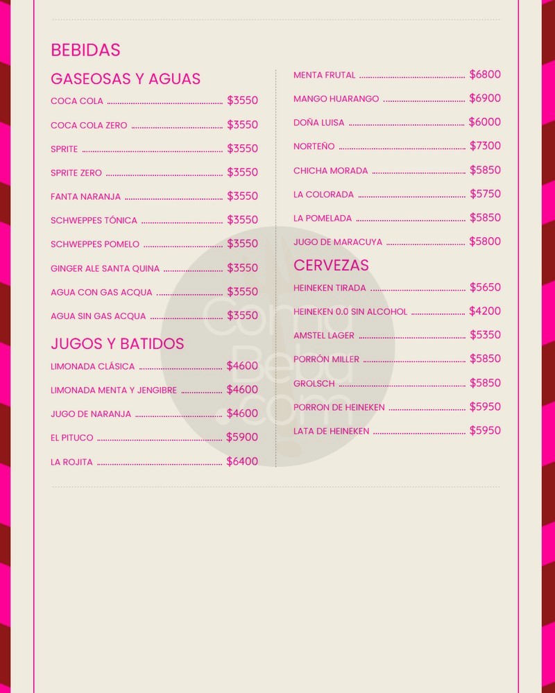 Tanta Buenos Aires Carta con Precios p7