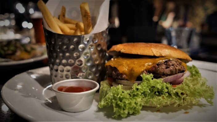 Food and Décor at Route 66