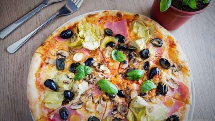 Food and Décor at Vapiano