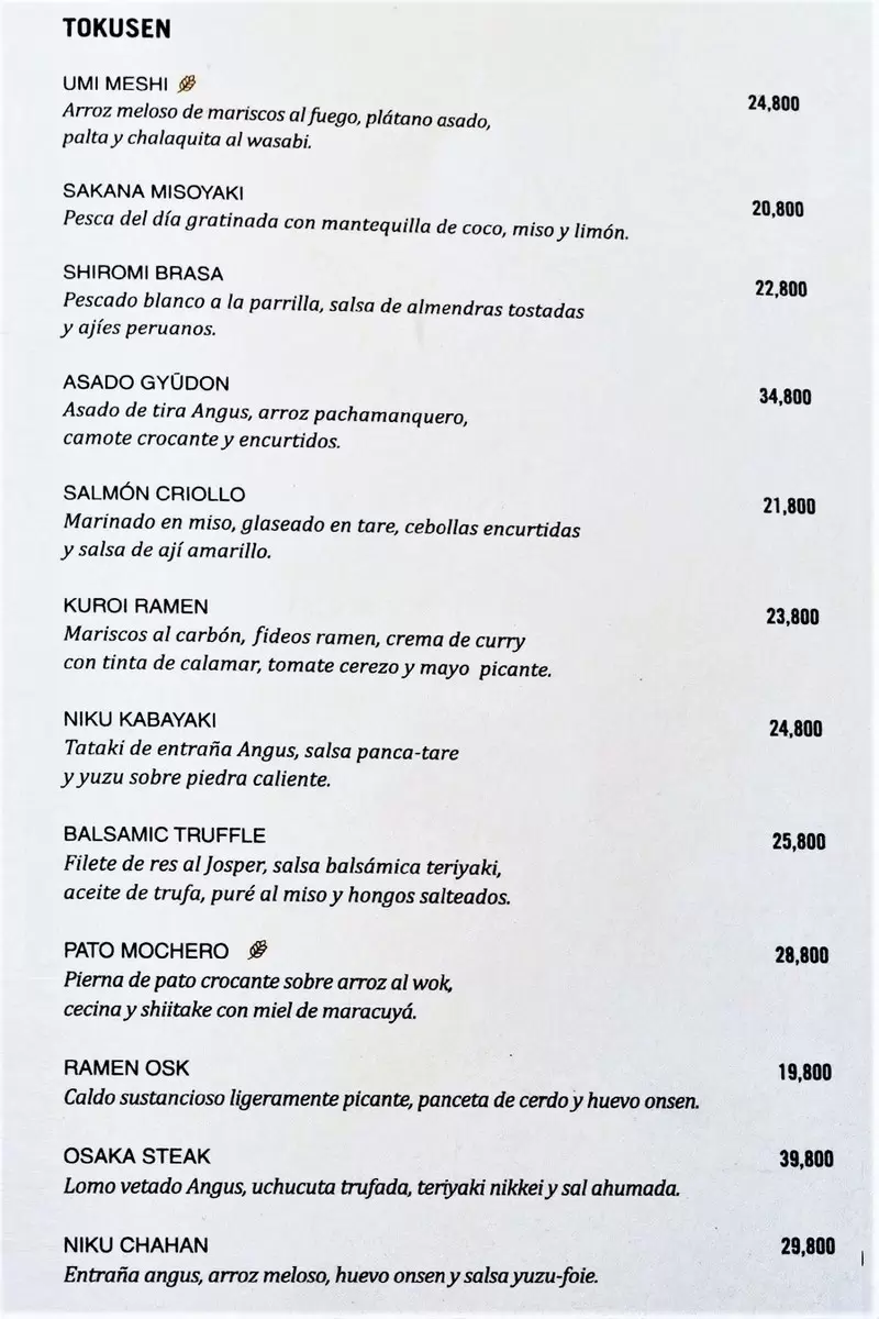 Osaka Santiago Menu p4