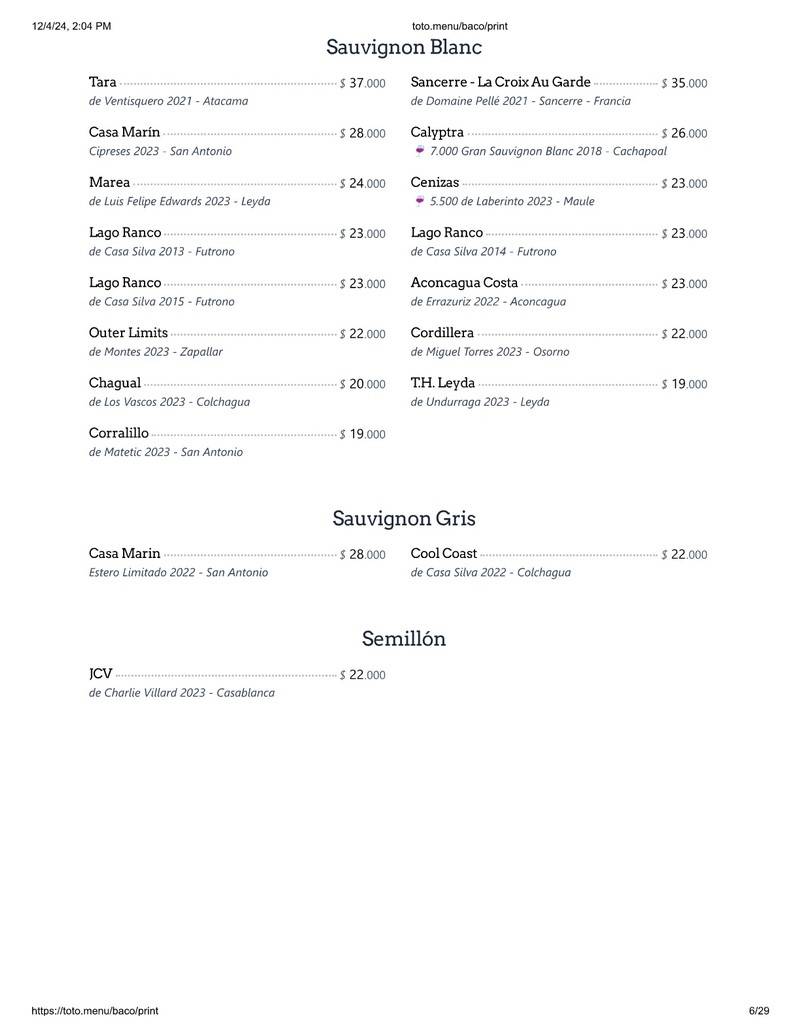 Baco Menu p6