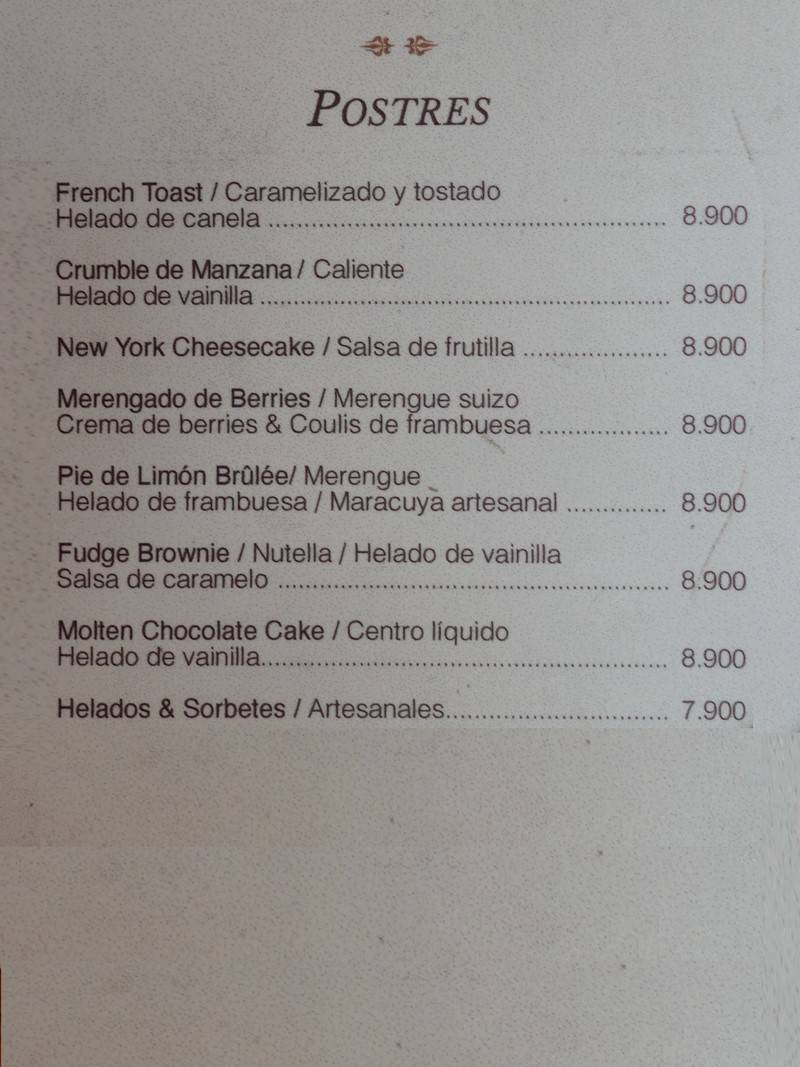 Carnal Prime Santiago Menu p10